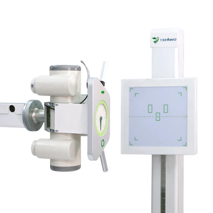 High Frequency 50kw/630mA Medical Manual Digital X-ray Machine