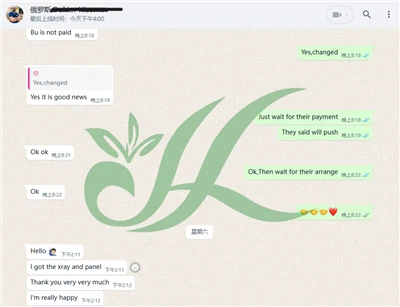 पोर्टेबल 360W एक्स-रे मशीन पर रूस डॉक्टर से अच्छी प्रतिक्रियाएं